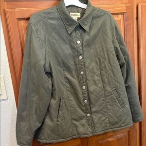 Gander Mountain Quilted Olive Green Women's Jacket
